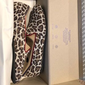Sz 9.5 BRAND NEW IN BOX NWT Rothy’s leopard loafer